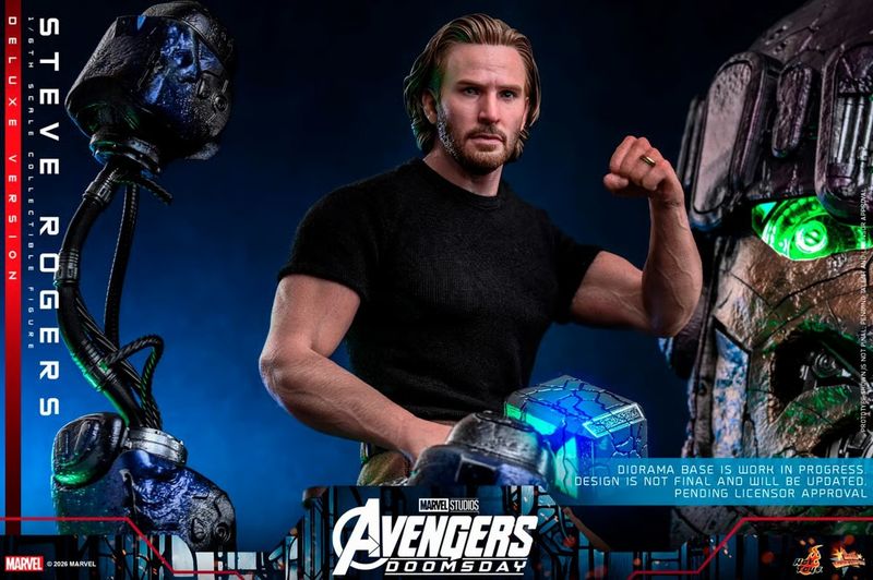 ***PRE ORDER*** Hot Toys 1/6th Scale Avengers: Doomsday Steve Rogers Deluxe Version Collectible Figure ***PRE ORDER*** Hot Toys 1/6th Scale Avengers: Doomsday Steve Rogers Deluxe Version Collectible Figure