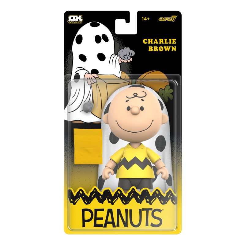 Super7 - Peanuts Super7 Deluxe Wave 1 Charlie Brown Ghost Sheet Costume figure