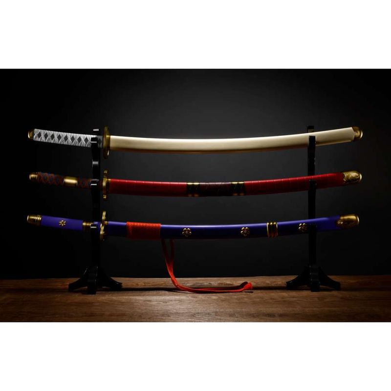 Bandai One Piece Roronoa Zoro 3 Sword Style Proplica Set Bandai One Piece Roronoa Zoro 3 Sword Style Proplica Set