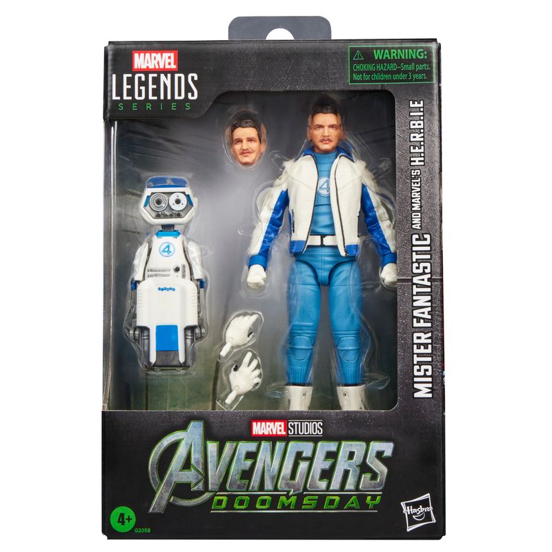 ***PRE ORDER*** Marvel Legends Series Avengers: Doomsday Mister Fantastic & Marvel's H.E.R.B.I.E. 2 Pack Action Figures ***PRE ORDER*** Marvel Legends Series Avengers: Doomsday Mister Fantastic & Marvel's H.E.R.B.I.E. 2 Pack Action Figures