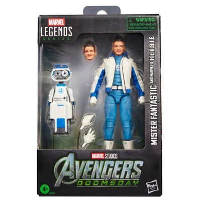 ***PRE ORDER*** Marvel Legends Series Avengers: Doomsday Mister Fantastic & Marvel's H.E.R.B.I.E. 2 Pack Action Figures ***PRE ORDER*** Marvel Legends Series Avengers: Doomsday Mister Fantastic & Marvel's H.E.R.B.I.E. 2 Pack Action Figures