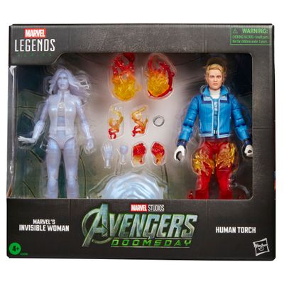 ***PRE ORDER*** Marvel Legends Series Avengers: Doomsday Marvel's Invisible Woman & Human Torch 2 Pack Action Figures ***PRE ORDER*** Marvel Legends Series Avengers: Doomsday Marvel's Invisible Woman & Human Torch 2 Pack Action Figures
