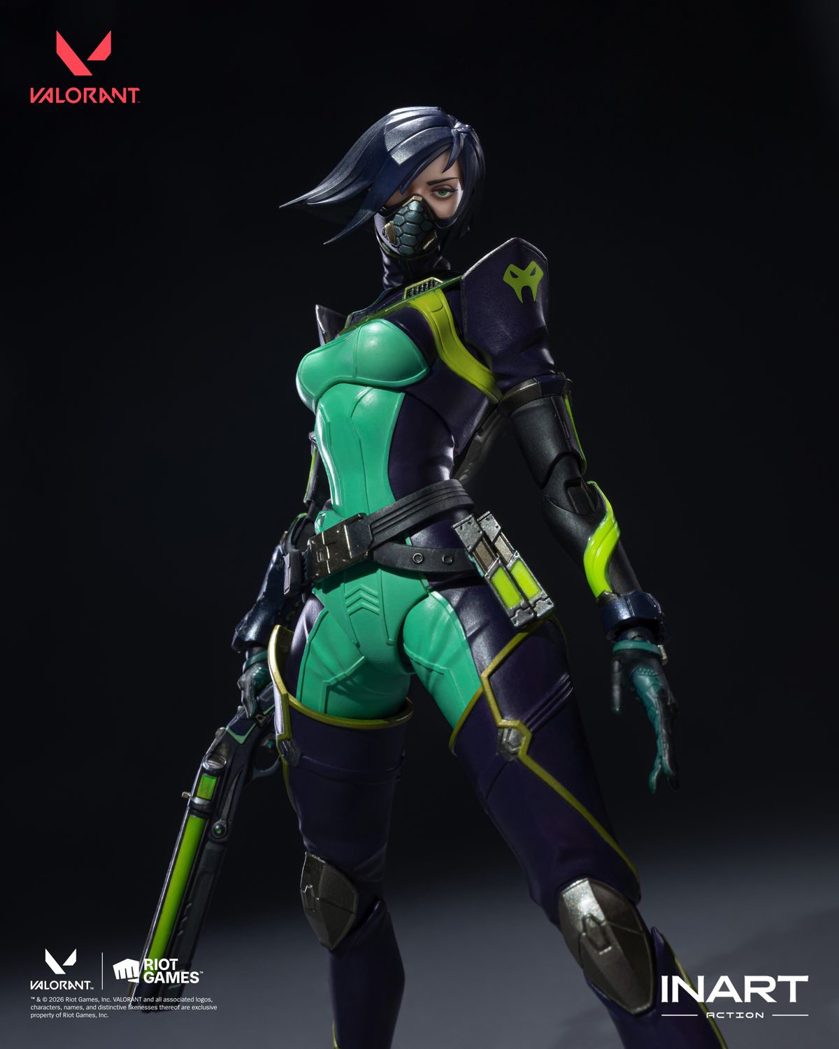 ***PRE-ORDER*** QUEEN STUDIOS Valorant INART Viper 1/12 Scale Action Figure ***PRE-ORDER*** QUEEN STUDIOS Valorant INART Viper 1/12 Scale Action Figure