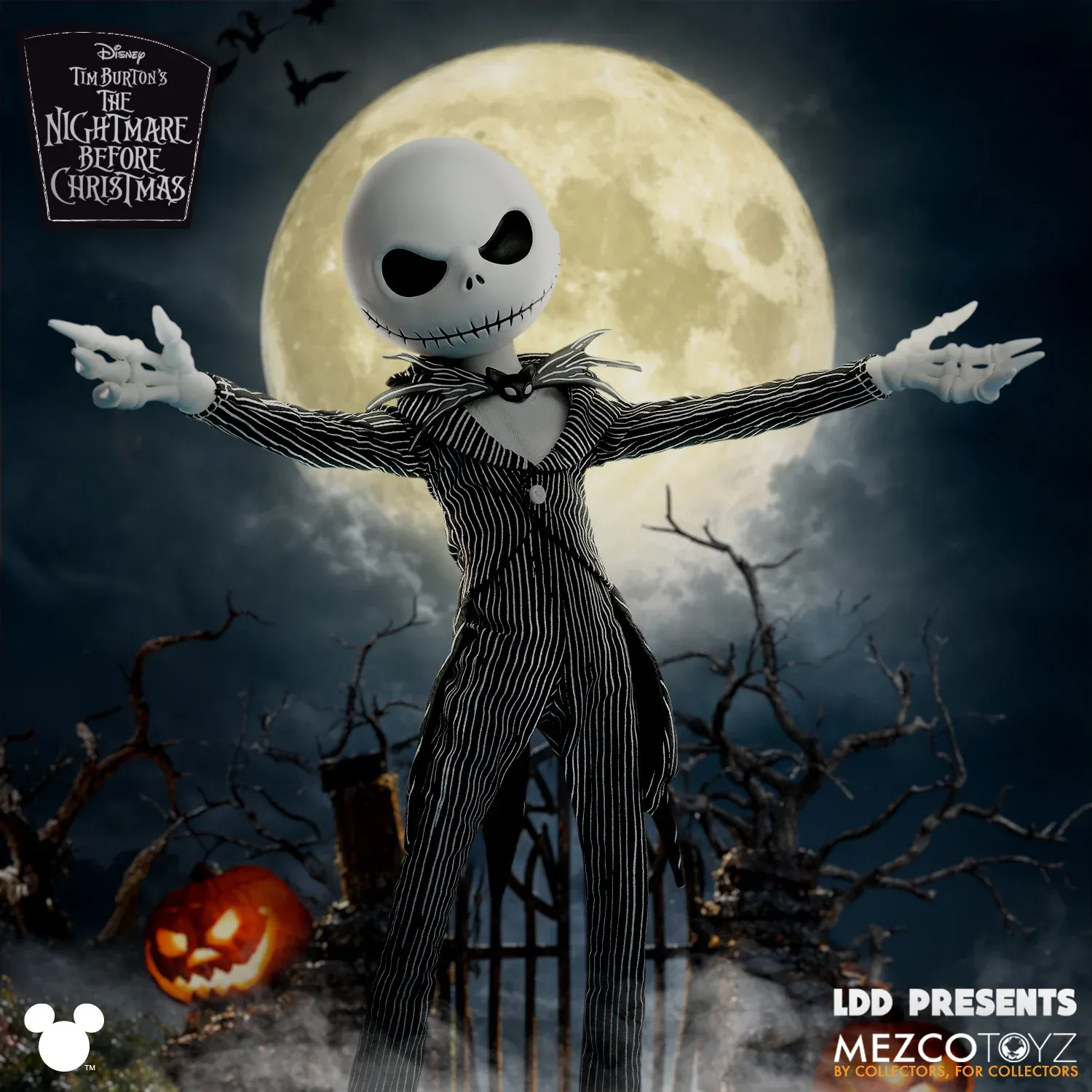 **PRE-ORDER**  MEZCO LIVING DEAD DOLLS The Nightmare Before Christmas Jack Skellington Doll