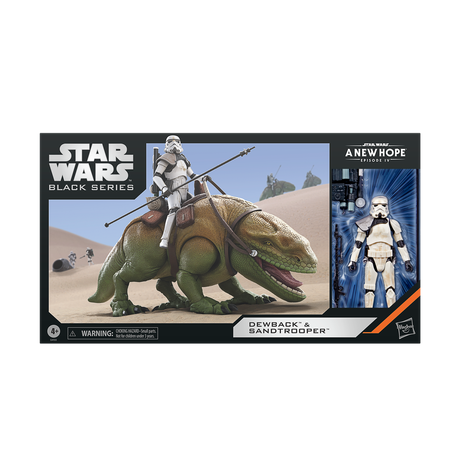 ***PRE ORDER*** Star Wars The Black Series Star Wars: A New Hope Anniversary Dewback & Sandtrooper 2 Pack ***PRE ORDER*** Star Wars The Black Series Star Wars: A New Hope Anniversary Dewback & Sandtrooper 2 Pack
