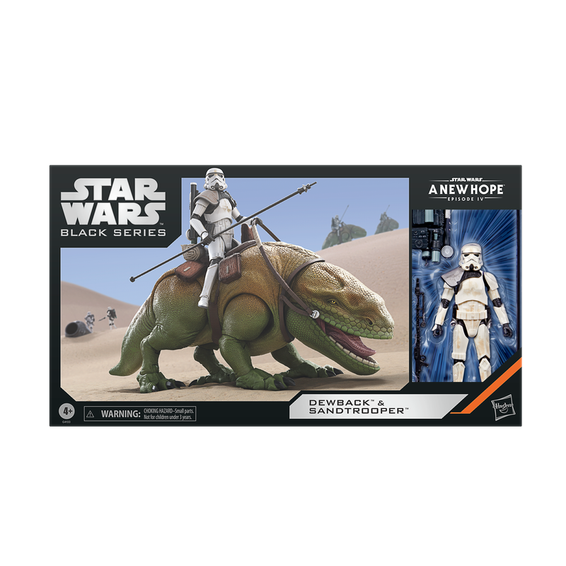***PRE ORDER*** Star Wars The Black Series Star Wars: A New Hope Anniversary Dewback & Sandtrooper 2 Pack ***PRE ORDER*** Star Wars The Black Series Star Wars: A New Hope Anniversary Dewback & Sandtrooper 2 Pack