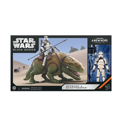 ***PRE ORDER*** Star Wars The Black Series Star Wars: A New Hope Anniversary Dewback & Sandtrooper 2 Pack ***PRE ORDER*** Star Wars The Black Series Star Wars: A New Hope Anniversary Dewback & Sandtrooper 2 Pack