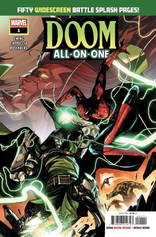 DOOM ALL-ON-ONE #1 CVR A ALESSANDRO CAPPUCCIO MARVEL COMICS (14th October 2026) DOOM ALL-ON-ONE #1 CVR A ALESSANDRO CAPPUCCIO MARVEL COMICS (14th October 2026)