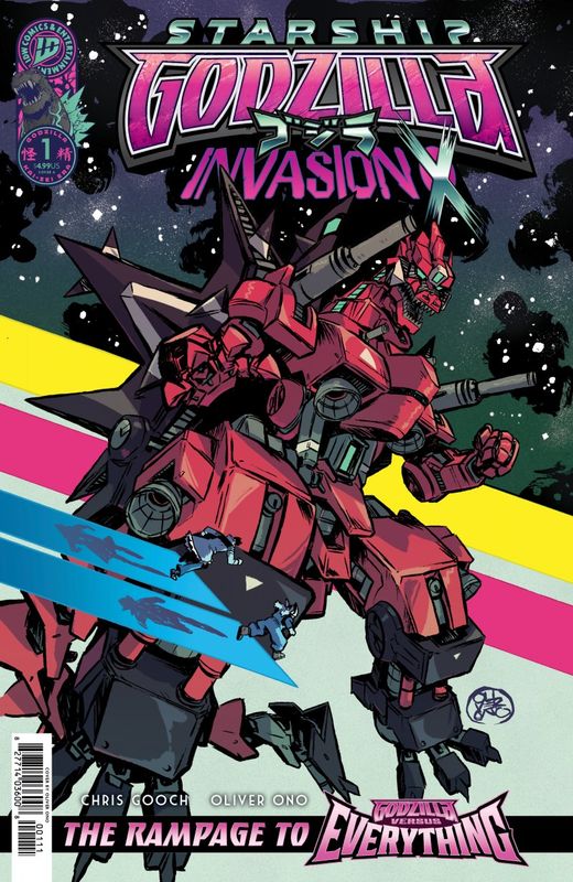 STARSHIP GODZILLA INVASION X [KAI-SEI ERA] #1 CVR COMICS (14th October 2026)