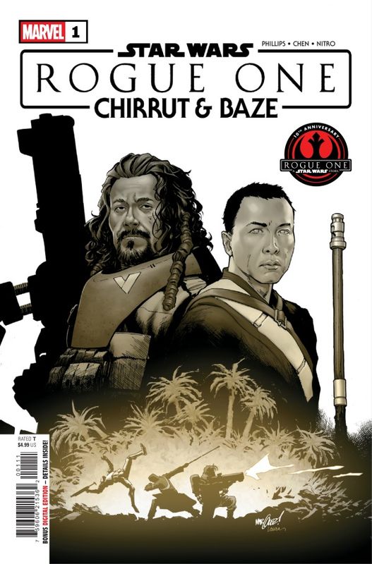 STAR WARS ROGUE ONE CHIRRUT & BAZE #1 CVR A DAVID MARVEL COMICS (14th October 2026) STAR WARS ROGUE ONE CHIRRUT & BAZE #1 CVR A DAVID MARVEL COMICS (14th October 2026)