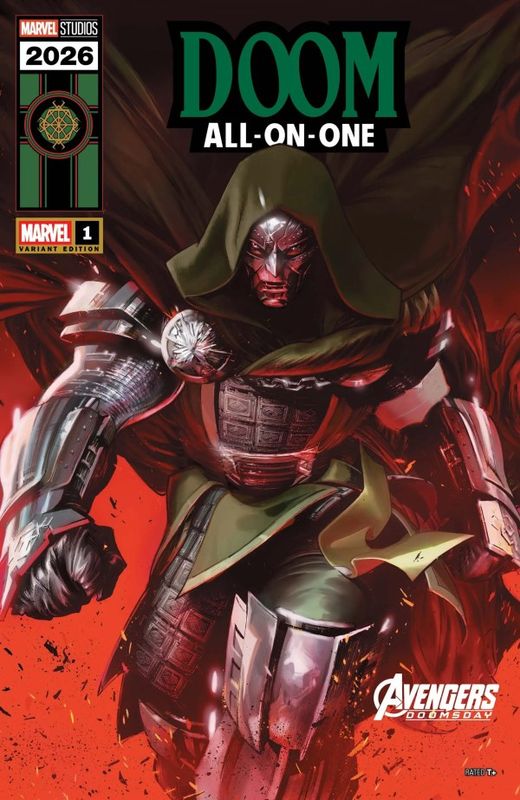 DOOM ALL-ON-ONE #1 CVR B GREG CAPULLO VAR MARVEL COMICS (14th October 2026) DOOM ALL-ON-ONE #1 CVR B GREG CAPULLO VAR MARVEL COMICS (14th October 2026)
