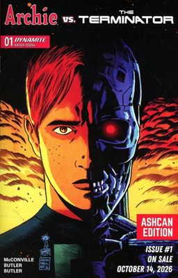 ARCHIE VS THE TERMINATOR #1 CVR A FRANCESCO DYNAMITE COMICS (14th October 2026) ARCHIE VS THE TERMINATOR #1 CVR A FRANCESCO DYNAMITE COMICS (14th October 2026)