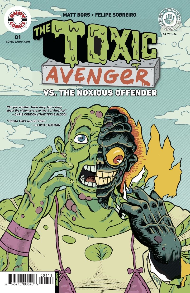 TOXIC AVENGER VS THE NOXIOUS OFFENDER #1 CVR A AHOY COMICS (14th October 2026) TOXIC AVENGER VS THE NOXIOUS OFFENDER #1 CVR A AHOY COMICS (14th October 2026)