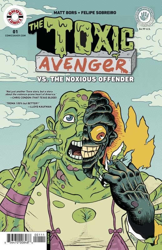 TOXIC AVENGER VS THE NOXIOUS OFFENDER #1 CVR A AHOY COMICS (14th October 2026) TOXIC AVENGER VS THE NOXIOUS OFFENDER #1 CVR A AHOY COMICS (14th October 2026)
