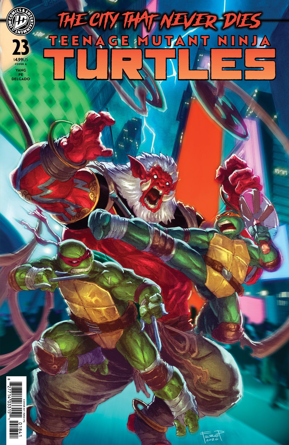 TMNT #23 CVR A FERO IDW COMICS (14th October 2026) TMNT #23 CVR A FERO IDW COMICS (14th October 2026)
