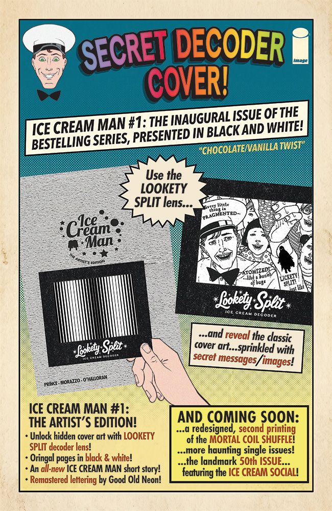 ICE CREAM MAN #1 CHOCOLATE VANILLA TWIST EDITION IMAGE COMICS (14th October 2026) ICE CREAM MAN #1 CHOCOLATE VANILLA TWIST EDITION IMAGE COMICS (14th October 2026)
