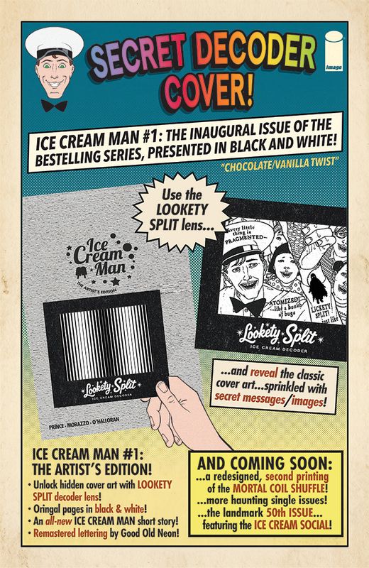 ICE CREAM MAN #1 CHOCOLATE VANILLA TWIST EDITION IMAGE COMICS (14th October 2026) ICE CREAM MAN #1 CHOCOLATE VANILLA TWIST EDITION IMAGE COMICS (14th October 2026)