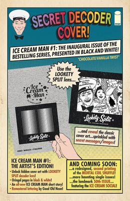 ICE CREAM MAN #1 CHOCOLATE VANILLA TWIST EDITION IMAGE COMICS (14th October 2026) ICE CREAM MAN #1 CHOCOLATE VANILLA TWIST EDITION IMAGE COMICS (14th October 2026)
