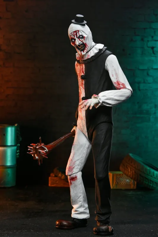 NECA Terrifier 2 - Ultimate 7" Scale Art the Clown (Blood Splattered) Action Figure