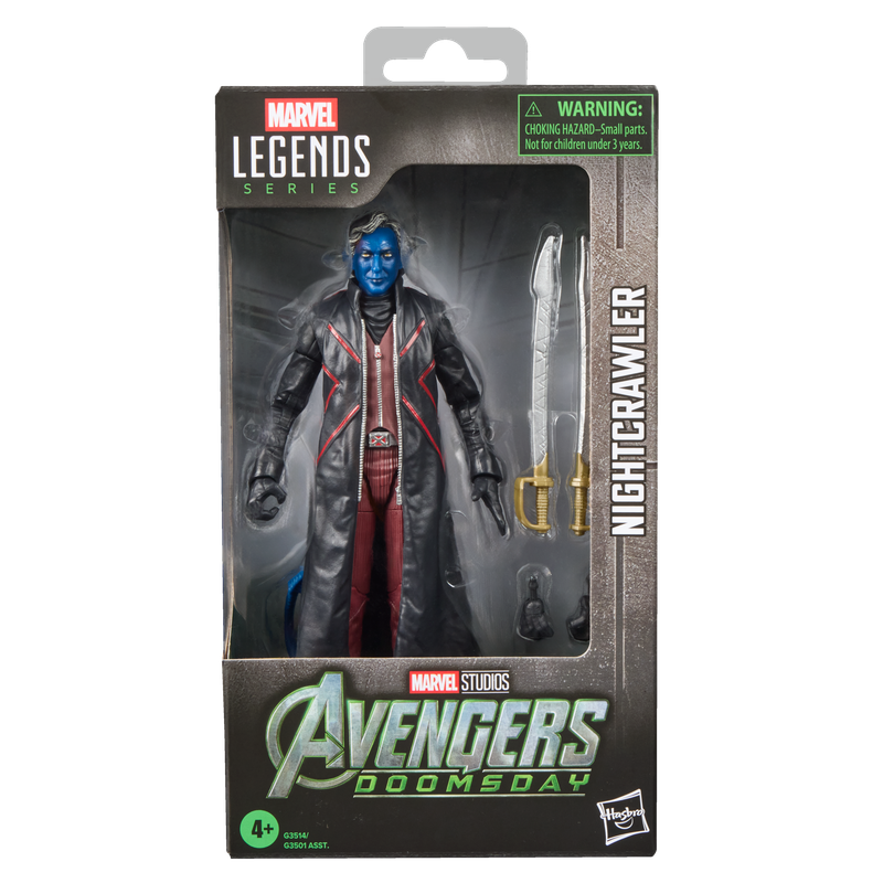 ***PRE ORDER*** Marvel Legends Series 6 ***PRE ORDER*** Marvel Legends Series 6" Marvel Studios' Avengers: Doomsday Movie Nightcrawler Action Figure