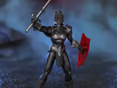**PRE-ORDER** BOSS FIGHT STUDIO Immortal Champions Bloodsteel Emissary Action Figure **PRE-ORDER** BOSS FIGHT STUDIO Immortal Champions Bloodsteel Emissary Action Figure