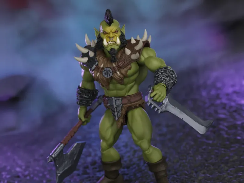 **PRE-ORDER** BOSS FIGHT STUDIO Immortal Champions Orc Warrior Chieftain Action Figure