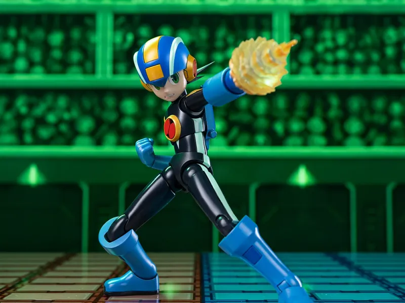 **PRE ORDER** HIYA TOYS: Mega Man EXE Exquisite Basic Series Mega Man Battle Network Action Figure **PRE ORDER** HIYA TOYS: Mega Man EXE Exquisite Basic Series Mega Man Battle Network Action Figure