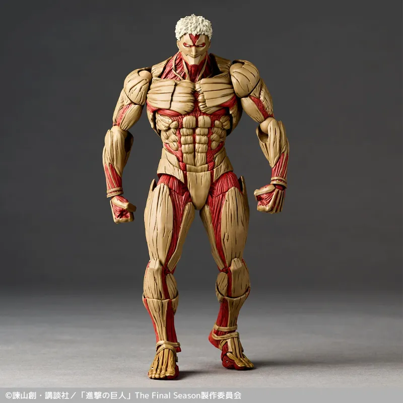 ***PRE-ORDER*** Amazing Yamaguchi Revoltech Attack On Titan Armoured Titan Action Figures (REISSUE)