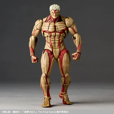 ***PRE-ORDER*** Amazing Yamaguchi Revoltech Attack On Titan Armoured Titan Action Figures (REISSUE)