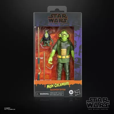 Star Wars The Black Series 6 Star Wars The Black Series 6" Mon Calamari (Halloween Edition)