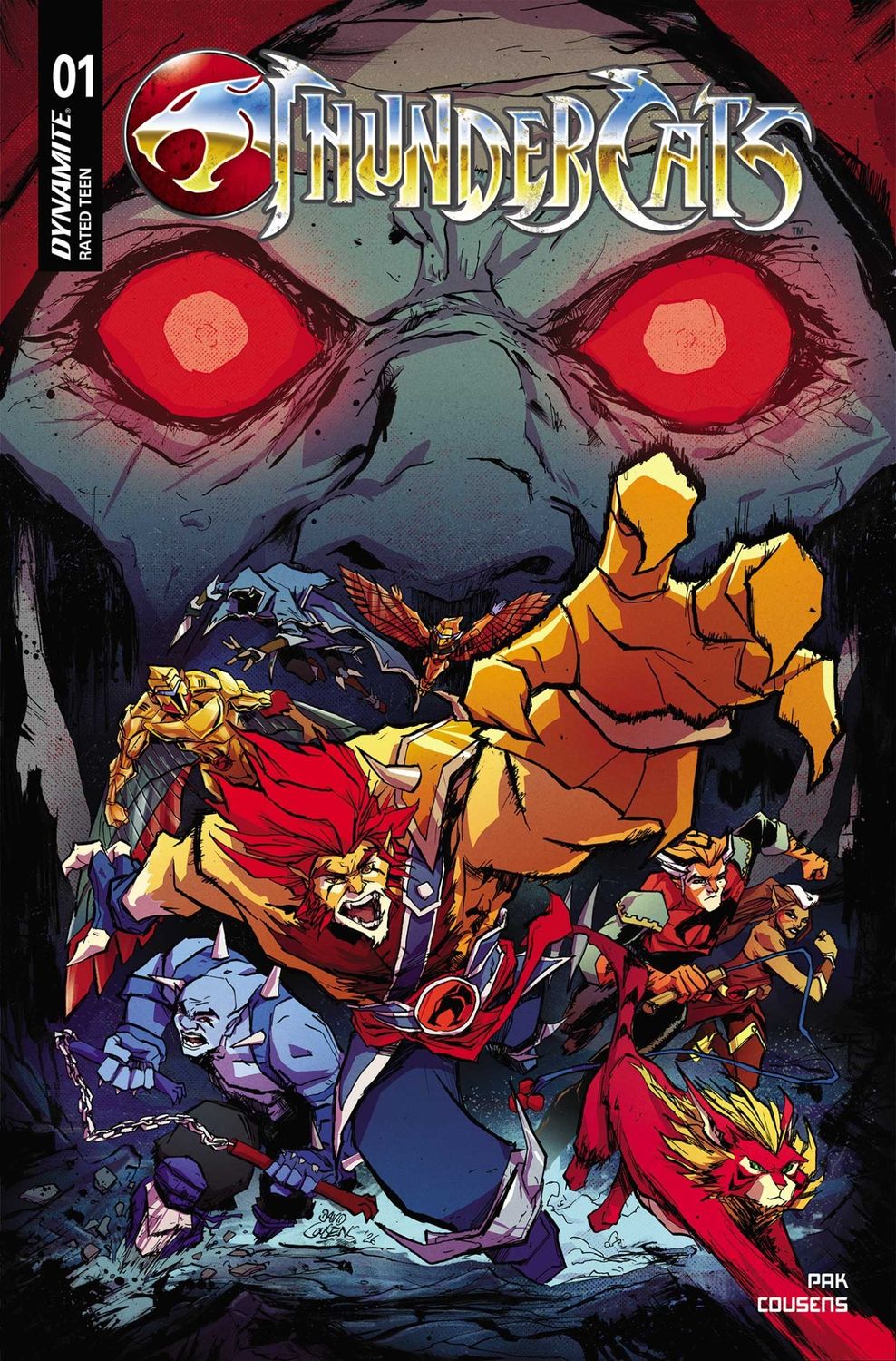 THUNDERCATS (2026) #1 CVR B DAVID COUSENS VAR DYNAMITE COMICS (21st October 2026) THUNDERCATS (2026) #1 CVR B DAVID COUSENS VAR DYNAMITE COMICS (21st October 2026)