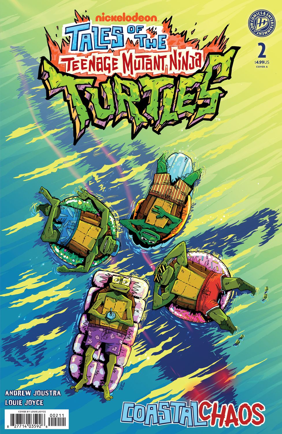 TALES OF THE TMNT COASTAL CHAOS #2 CVR A LOUIE JOYCE IDW COMICS (21st October 2026)