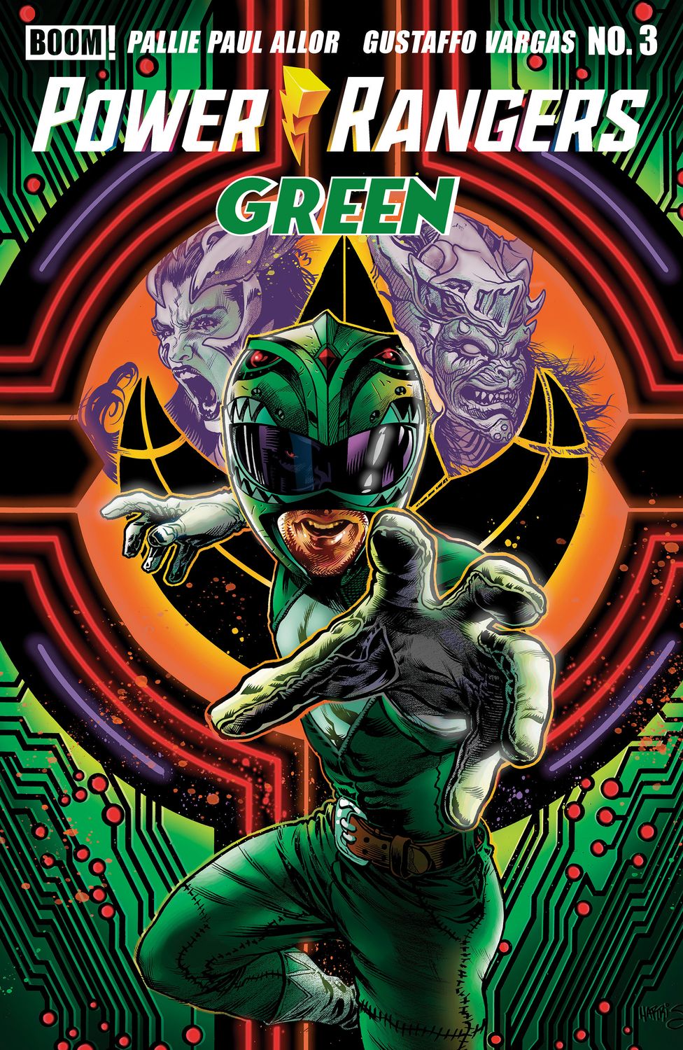 POWER RANGERS GREEN #3 CVR A TONY HARRIS BOOM STUDIOS (21st October 2026)