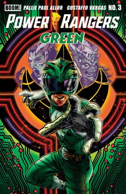 POWER RANGERS GREEN #3 CVR A TONY HARRIS BOOM STUDIOS (21st October 2026) POWER RANGERS GREEN #3 CVR A TONY HARRIS BOOM STUDIOS (21st October 2026)