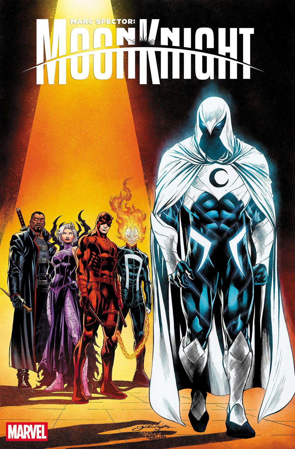 MARC SPECTOR MOON KNIGHT #9 CVR A JOSE LUIS SOARES MARVEL COMICS (21st October 2026) MARC SPECTOR MOON KNIGHT #9 CVR A JOSE LUIS SOARES MARVEL COMICS (21st October 2026)