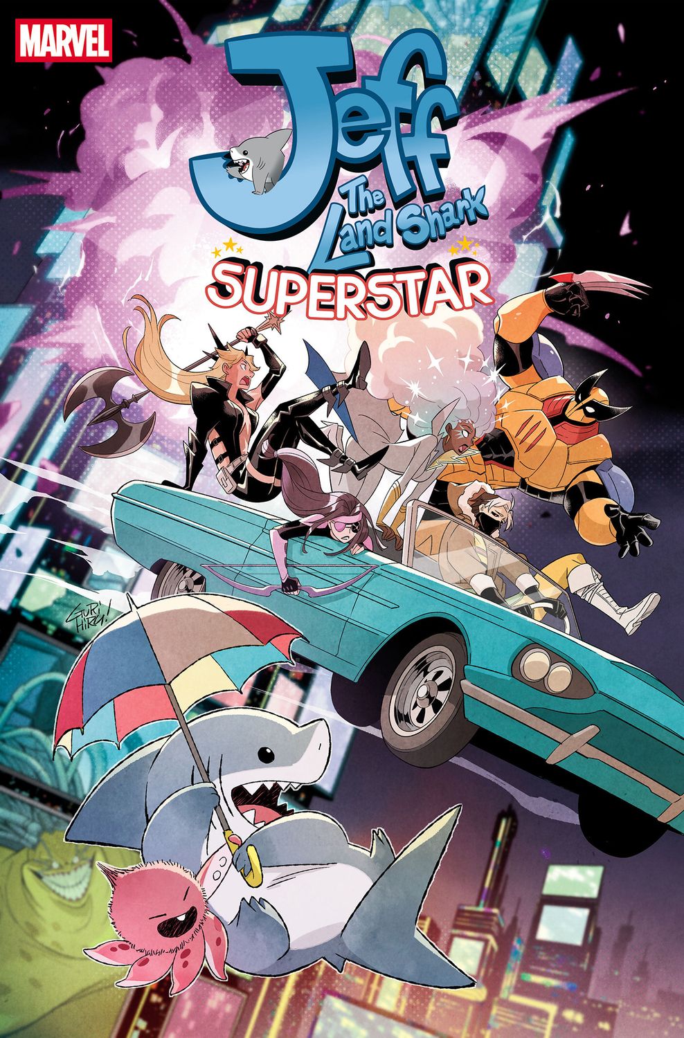 JEFF THE LAND SHARK SUPERSTAR #4 CVR A GURIHIRU MARVEL COMICS (21st October 2026)