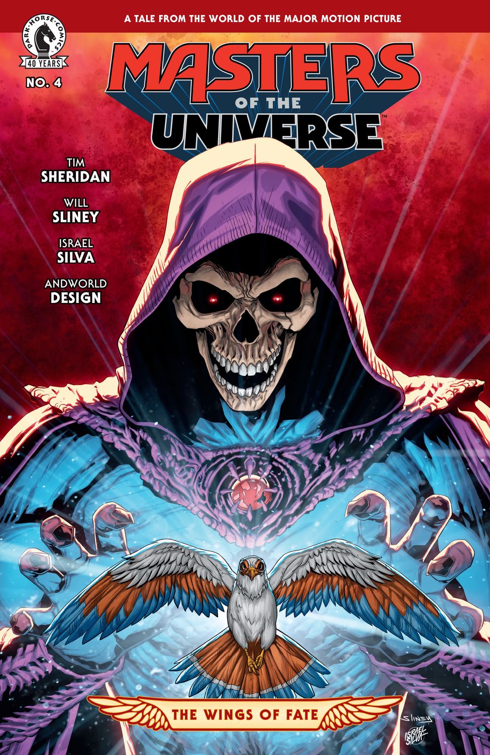 HE-MAN AT MOTU THE WINGS OF FATE #4 CVR A WILL SLINEY DARK HORSE COMICS (21st October 2026) HE-MAN AT MOTU THE WINGS OF FATE #4 CVR A WILL SLINEY DARK HORSE COMICS (21st October 2026)