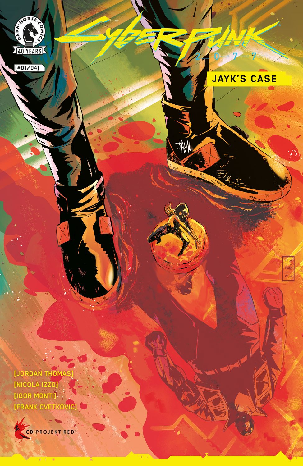 CYBERPUNK 2077 JAYKS CASE #1 CVR A NICOLA IZZO DARK HORSE COMICS (21st October 2026)