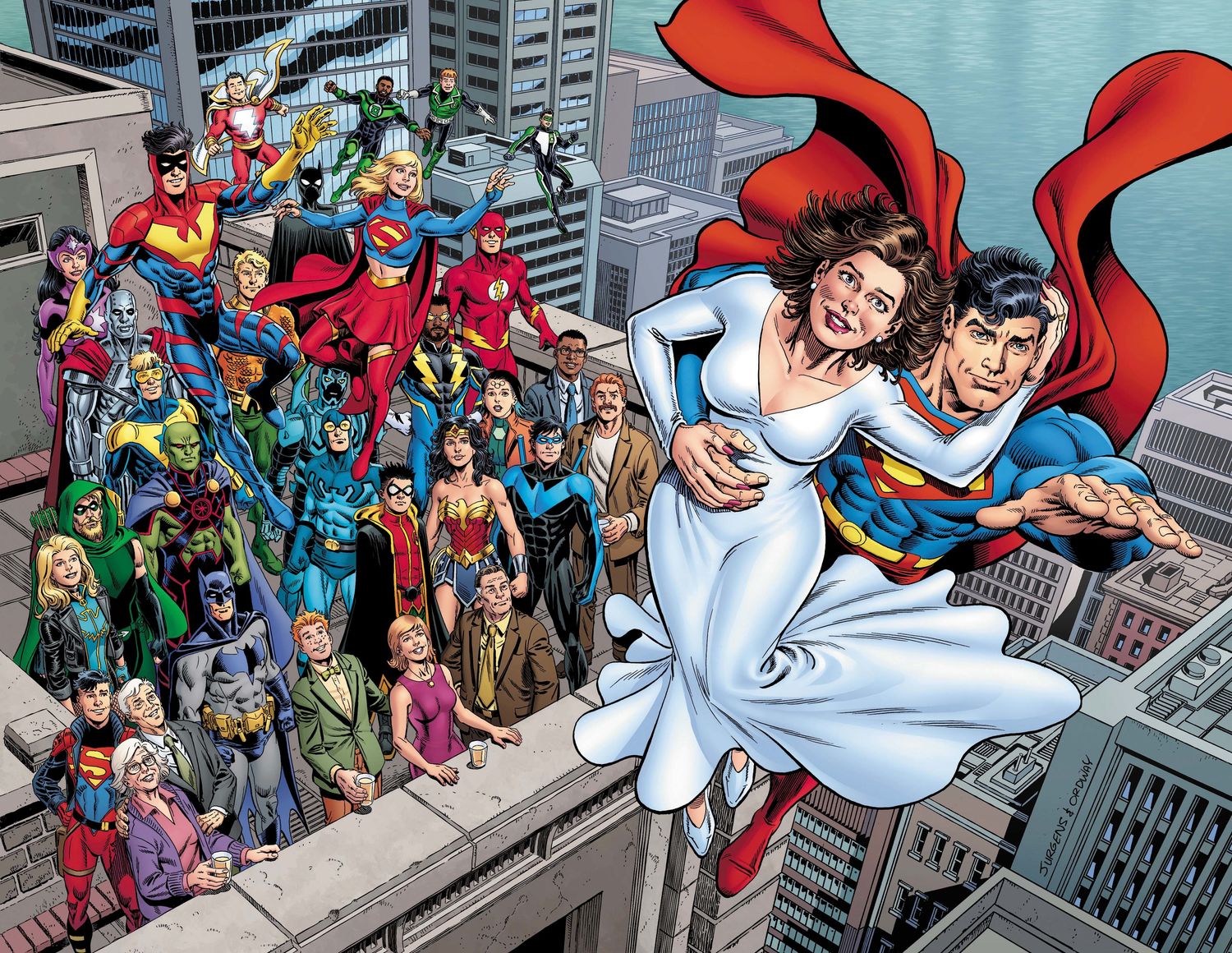 SUPERMAN WEDDING ALBUM 30TH ANN #1 CVR A JURGENS ORDWAY WRAP DC COMICS (28th October 2026) SUPERMAN WEDDING ALBUM 30TH ANN #1 CVR A JURGENS ORDWAY WRAP DC COMICS (28th October 2026)