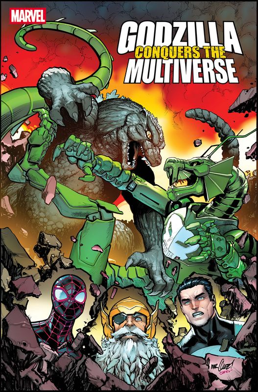 GODZILLA CONQUERS THE MULTIVERSE #4 CVR A DAVID MARQUEZ MARVEL COMICS (28th October 2026) GODZILLA CONQUERS THE MULTIVERSE #4 CVR A DAVID MARQUEZ MARVEL COMICS (28th October 2026)