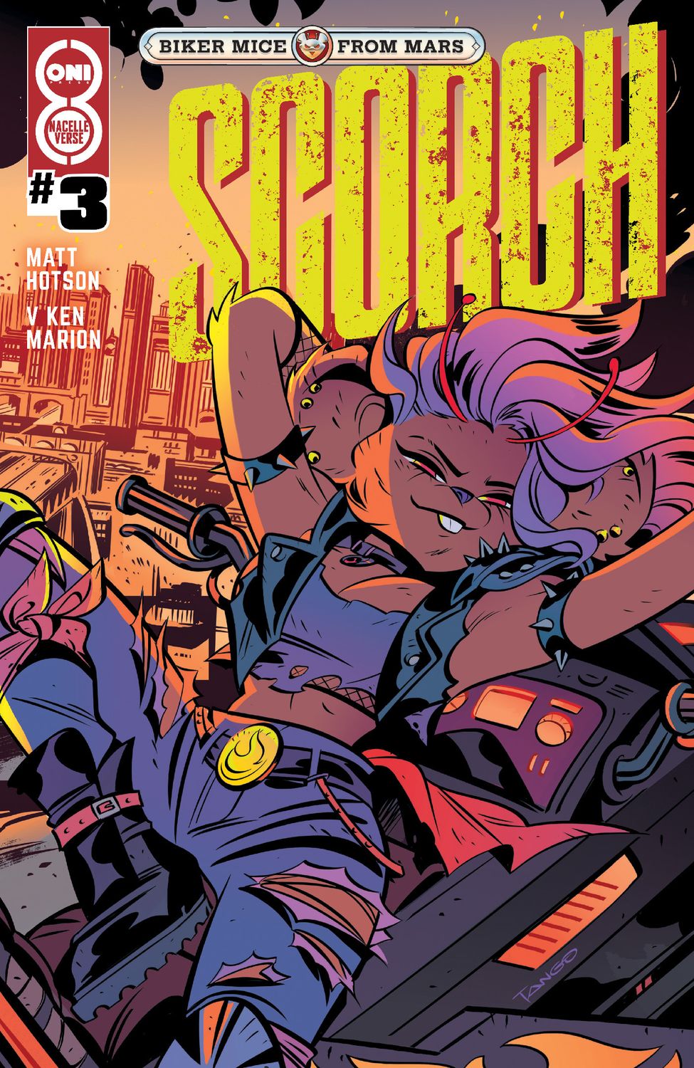 BIKER MICE FROM MARS SCORCH #3 CVR A TANGO ONI PRESS COMICS (28th October 2026)