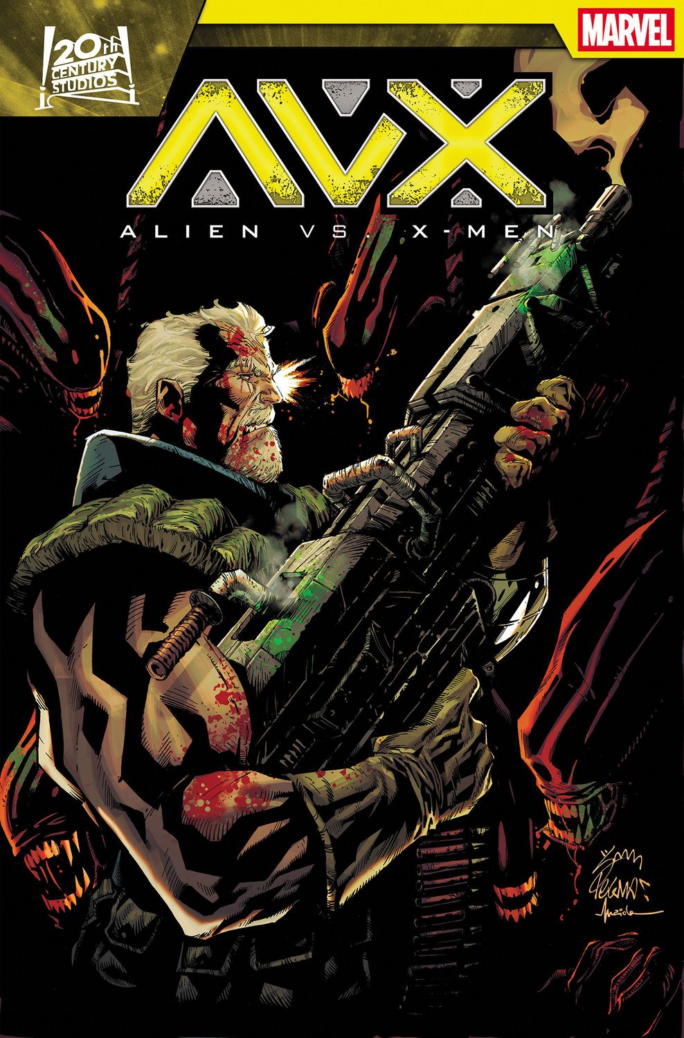 ALIEN VS X-MEN #2 CVR A RYAN STEGMAN MARVEL COMICS (28th October 2026) ALIEN VS X-MEN #2 CVR A RYAN STEGMAN MARVEL COMICS (28th October 2026)