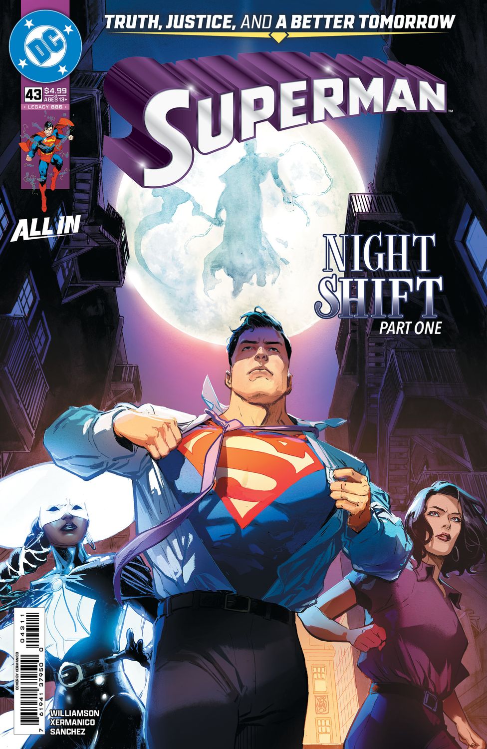 SUPERMAN #43 CVR A XERMANICO DC COMICS (28th October 2026) SUPERMAN #43 CVR A XERMANICO DC COMICS (28th October 2026)
