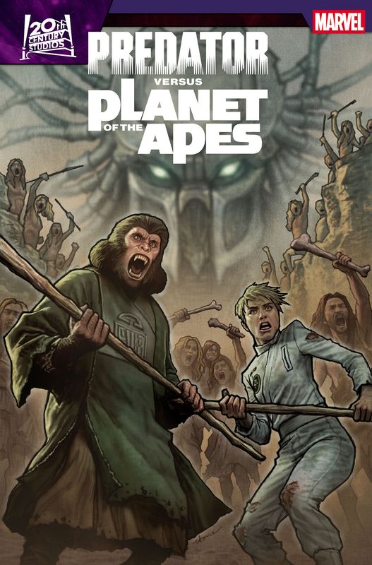 PREDATOR VS THE PLANET OF THE APES #4 CVR A STONEHOUSE MARVEL COMICS (28th October 2026) PREDATOR VS THE PLANET OF THE APES #4 CVR A STONEHOUSE MARVEL COMICS (28th October 2026)