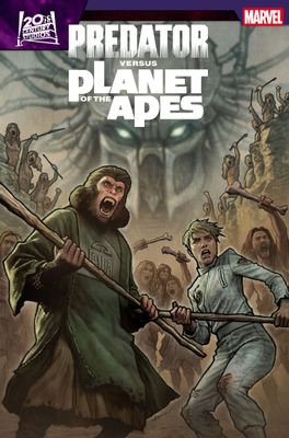 PREDATOR VS THE PLANET OF THE APES #4 CVR A STONEHOUSE MARVEL COMICS (28th October 2026)