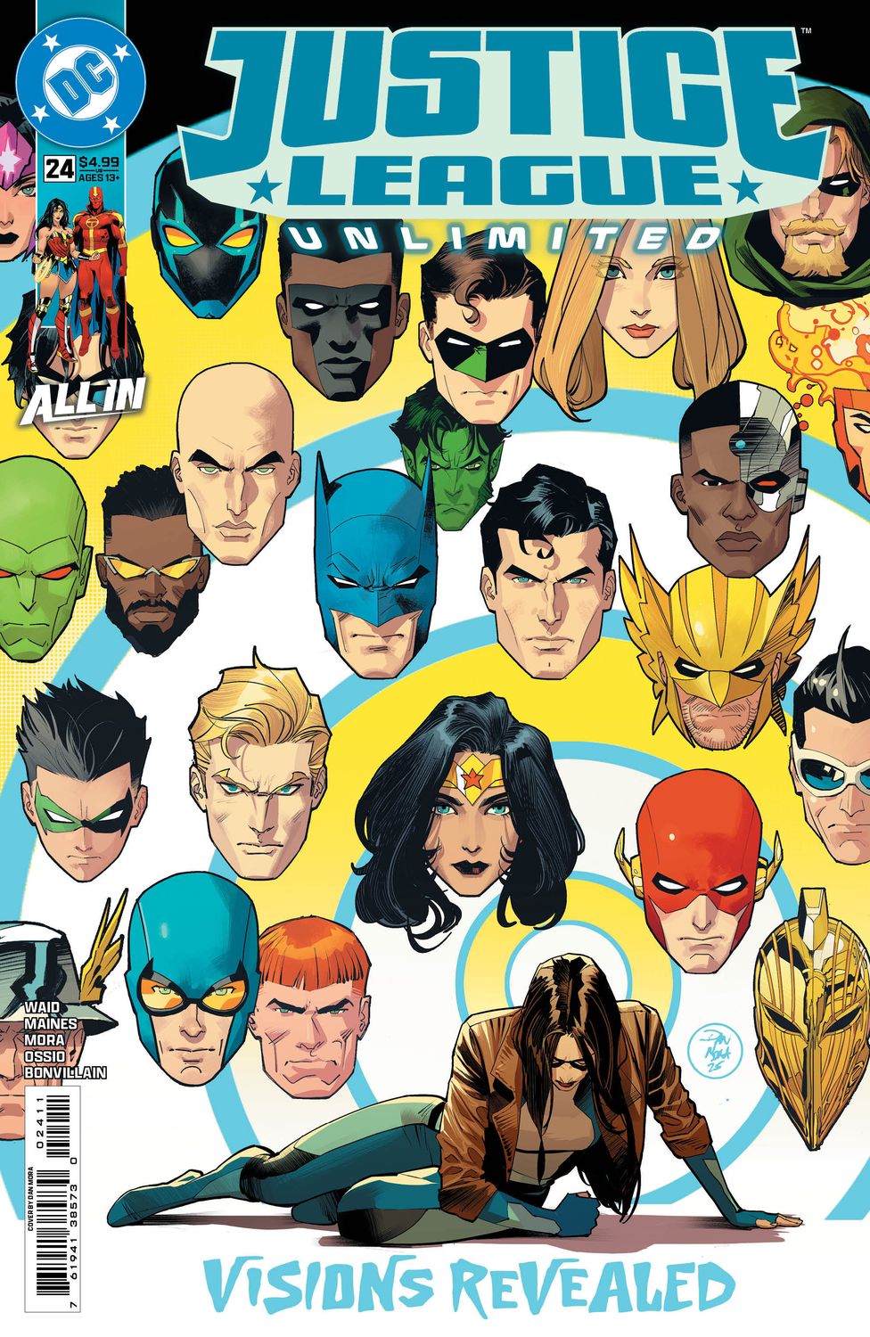 JUSTICE LEAGUE UNLIMITED #24 CVR A DAN MORA DC COMICS (28th October 2026)