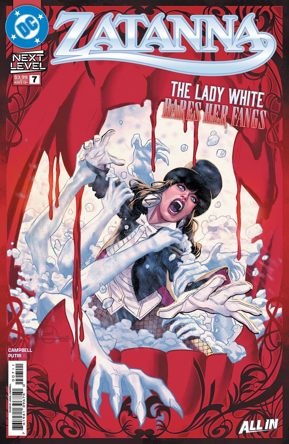 ZATANNA (2026) #7 CVR A JAMAL CAMPBELL DC COMICS (28th October 2026) ZATANNA (2026) #7 CVR A JAMAL CAMPBELL DC COMICS (28th October 2026)