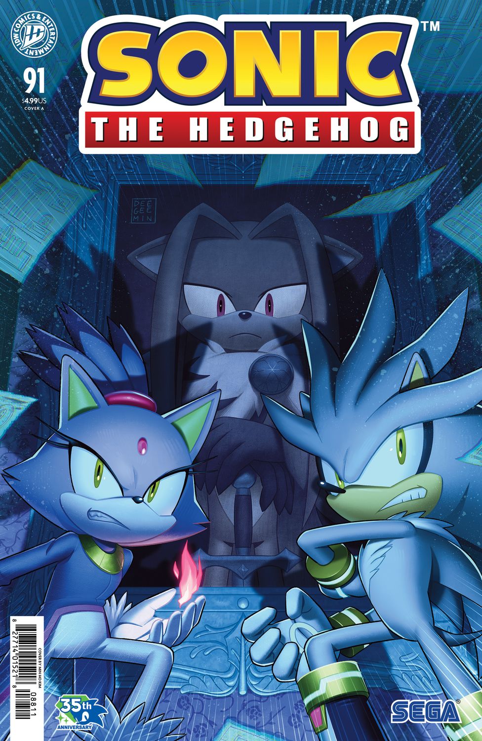SONIC THE HEDGEHOG #91 CVR A MIN HO KIM IDW COMICS (28th October 2026) SONIC THE HEDGEHOG #91 CVR A MIN HO KIM IDW COMICS (28th October 2026)