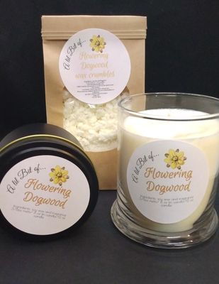 Flowering dogwood wax melt crumbles