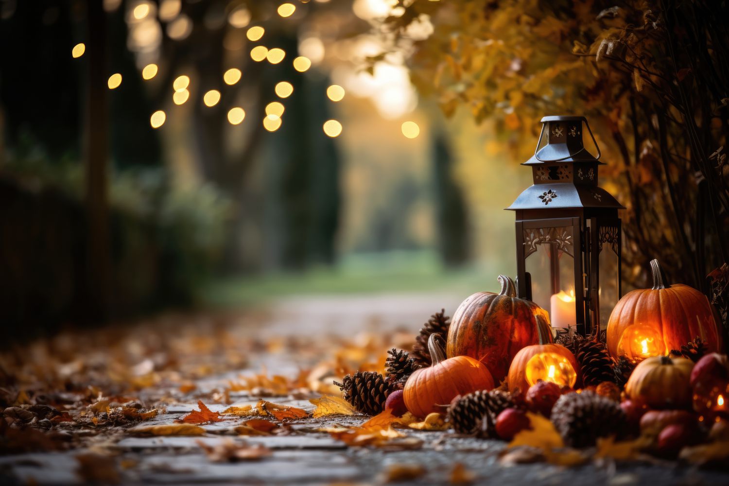 Autumn Harvest 8 oz tin candle